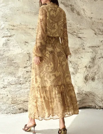 Rochie lunga MOTF, galben