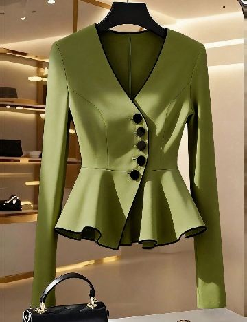 Bluza SHEIN, verde