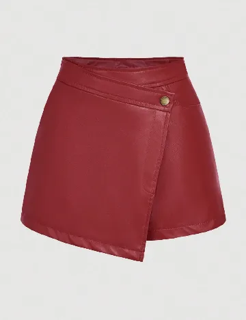 Fusta pantalon SHEIN, rosu