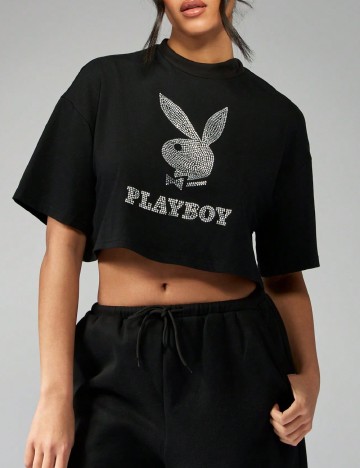 Top Missguided, negru