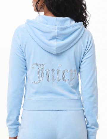 Hanorac Juicy Couture, bleu