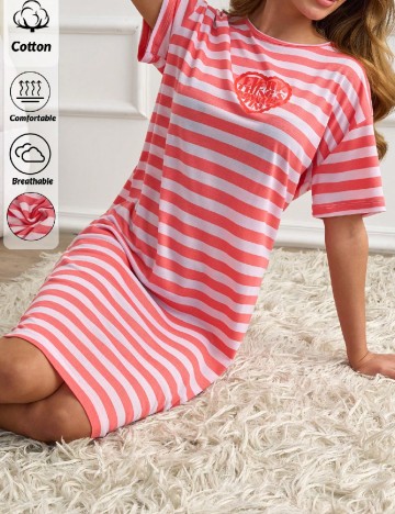 Rochie de noapte SHEIN, roz