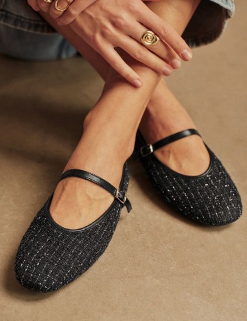 Balerini SHEIN, negru