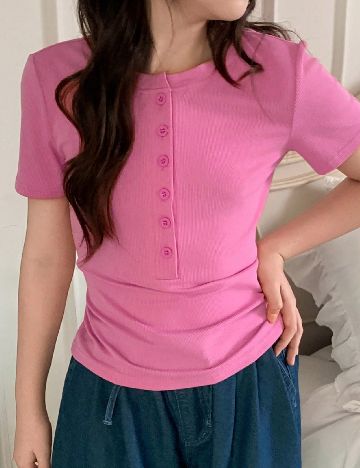 Tricou Dazy Kids, roz