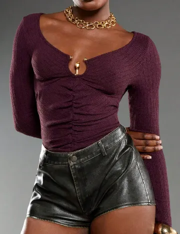 Bluza SHEIN, mov