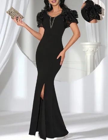 Rochie lunga SHEIN, negru