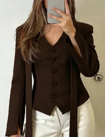 Bluza SHEIN, maro