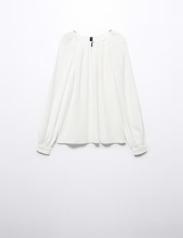 Bluza Mango, alb