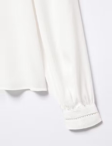 Bluza Mango, alb
