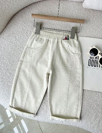 Pantaloni SHEIN, crem