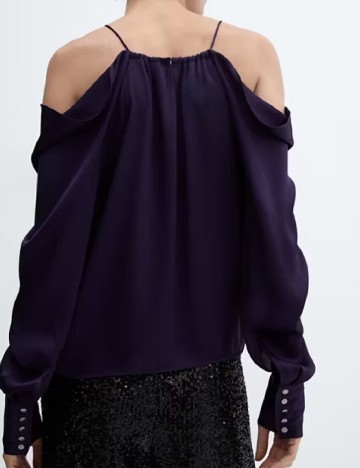 Bluza Mango, mov