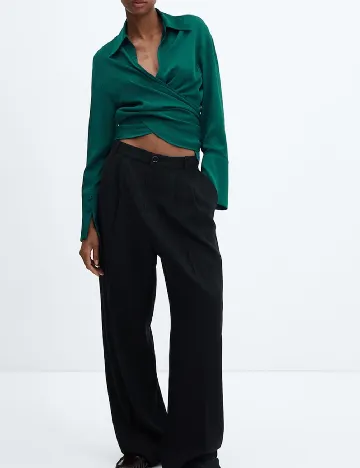 Bluza Mango, verde