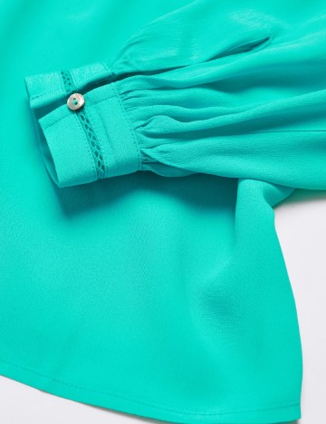 Bluza Mango, turcoaz