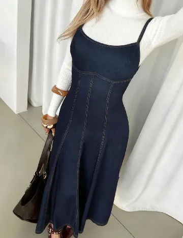 Rochie lunga SHEIN, bleumarin