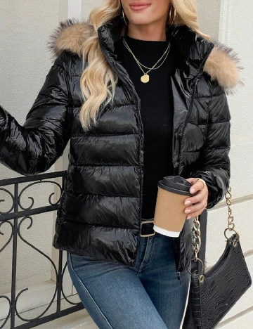 Geaca SHEIN, negru