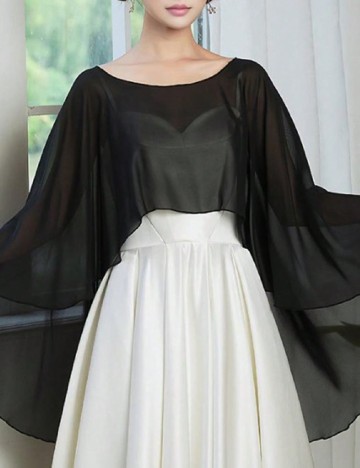 Bolero SHEIN, negru