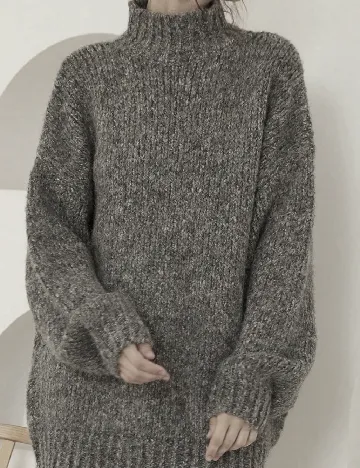 Pulover Oversize SHEIN, gri