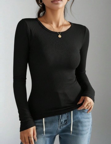 Bluza SHEIN, negru
