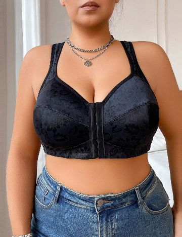 Bustiera SHEIN CURVE, negru