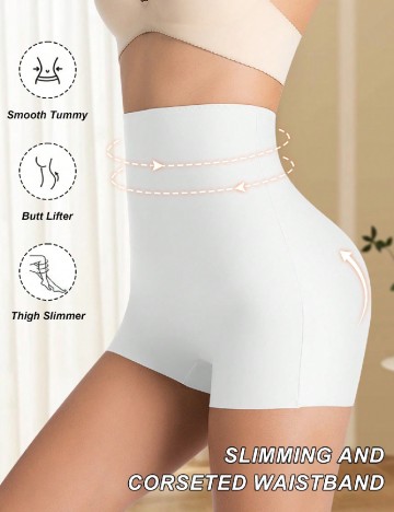 Colanti modelatori SHEIN, alb