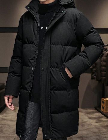 Geaca Shein Kids, negru