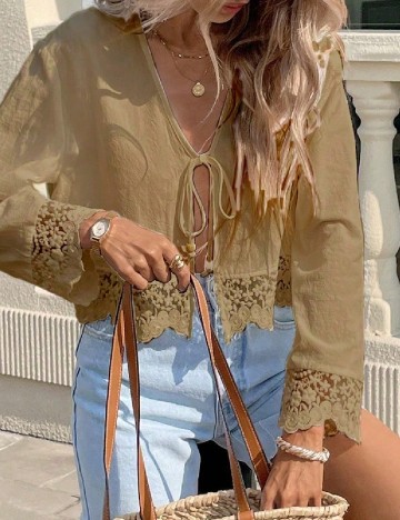 Bluza SHEIN, maro