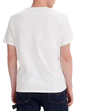 Tricou Levi S, alb