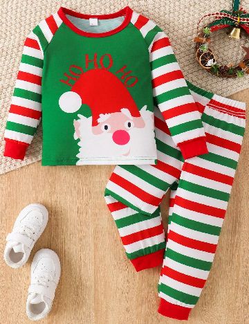 Pijama Shein Kids, verde