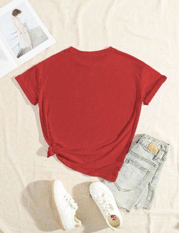 Tricou SHEIN, rosu
