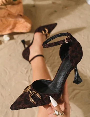 Pantofi SHEIN, maro
