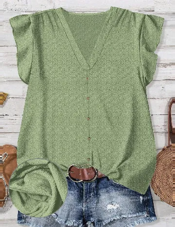 Bluza SHEIN, verde