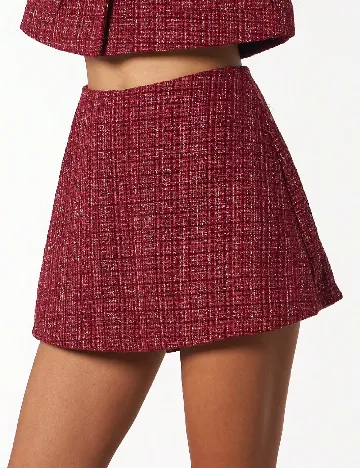 Fusta pantalon SHEIN, rosu