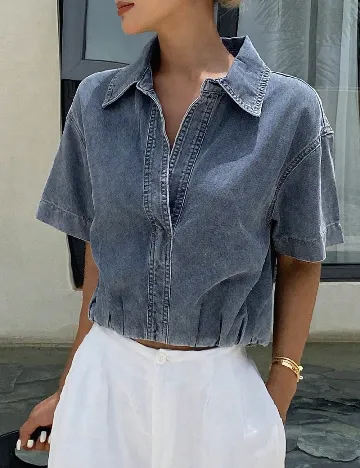 Bluza SHEIN, albastru