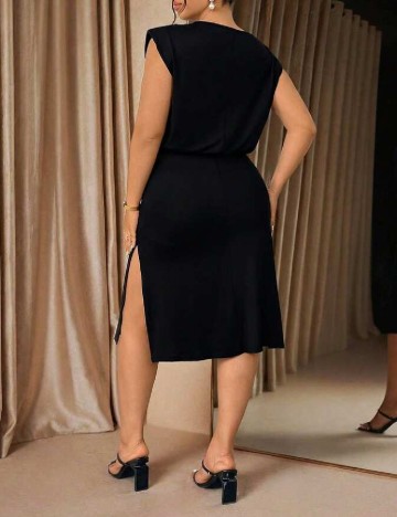 Rochie medie SHEIN CURVE, negru