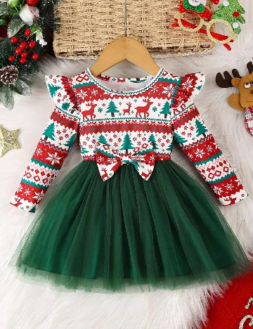 Rochie Shein Kids, mix culori
