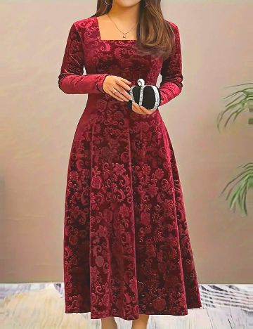 Rochie lunga SHEIN, roz