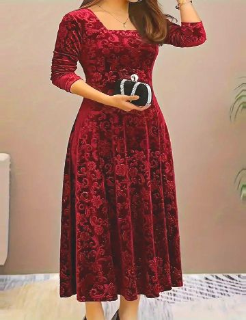 Rochie lunga SHEIN, roz