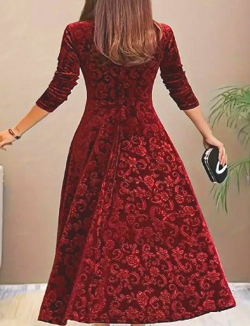 Rochie lunga SHEIN, roz