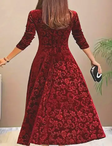 Rochie lunga SHEIN, roz