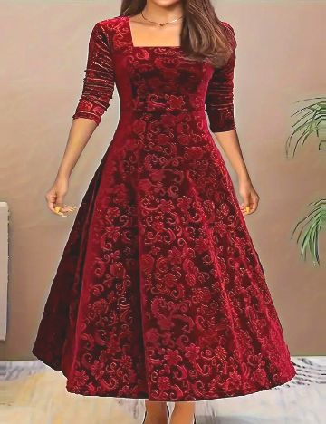 Rochie lunga SHEIN, roz