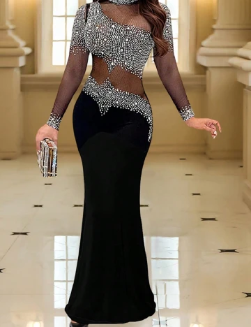 Rochie lunga SHEIN, negru