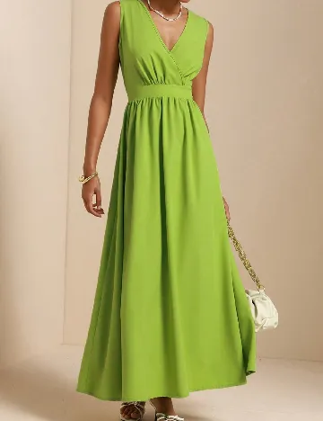 Rochie lunga SHEIN, verde
