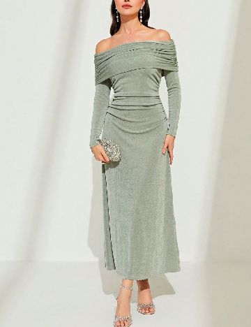 Rochie medie SHEIN, verde
