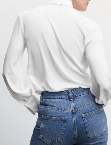 Bluza Mango, alb