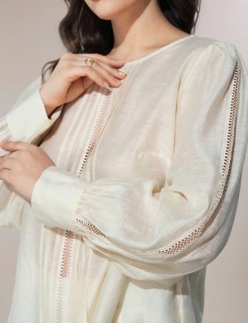 Bluza SHEIN CURVE, galben deschis