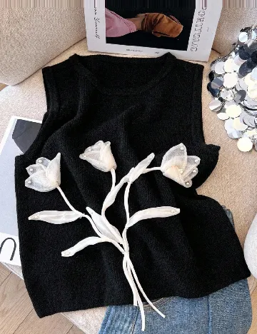 Vesta SHEIN CURVE, negru