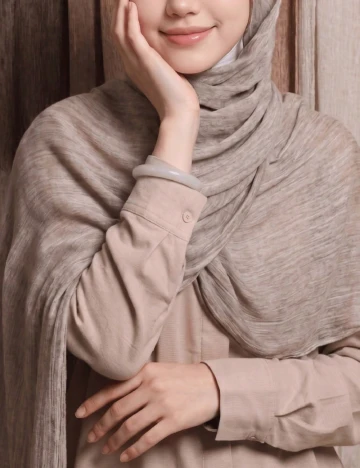 Esarfa SHEIN, bej