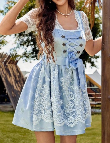 Rochie scurta SHEIN, albastru