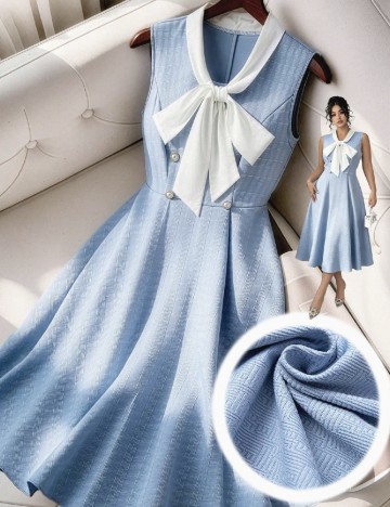 Rochie medie SHEIN CURVE, bleu