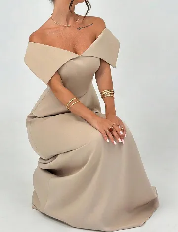 Rochie lunga SHEIN, bej